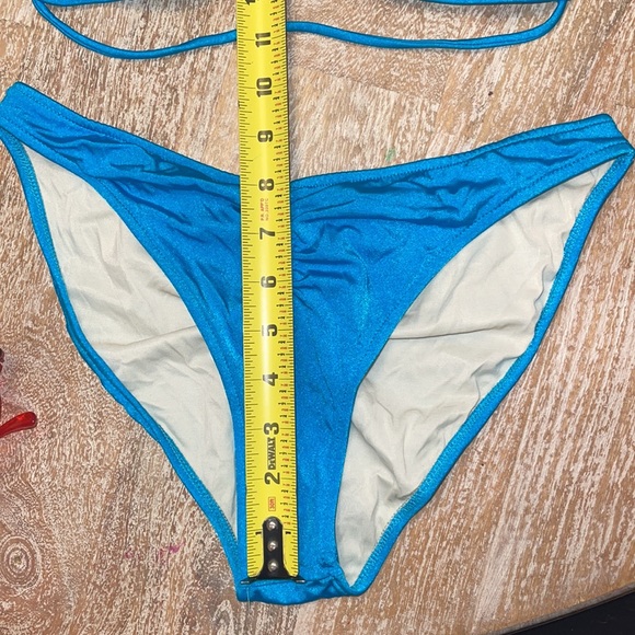 Zazoo of Hollywood vintage bright blue bikini 1980s - Picture 6 of 6